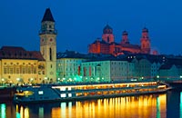 Schifffahrten in der Dreiflüssestadt Passau